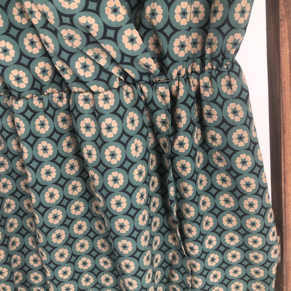 Maison Jules Faux Wrap Dress Sz L - Picture 2 of 8